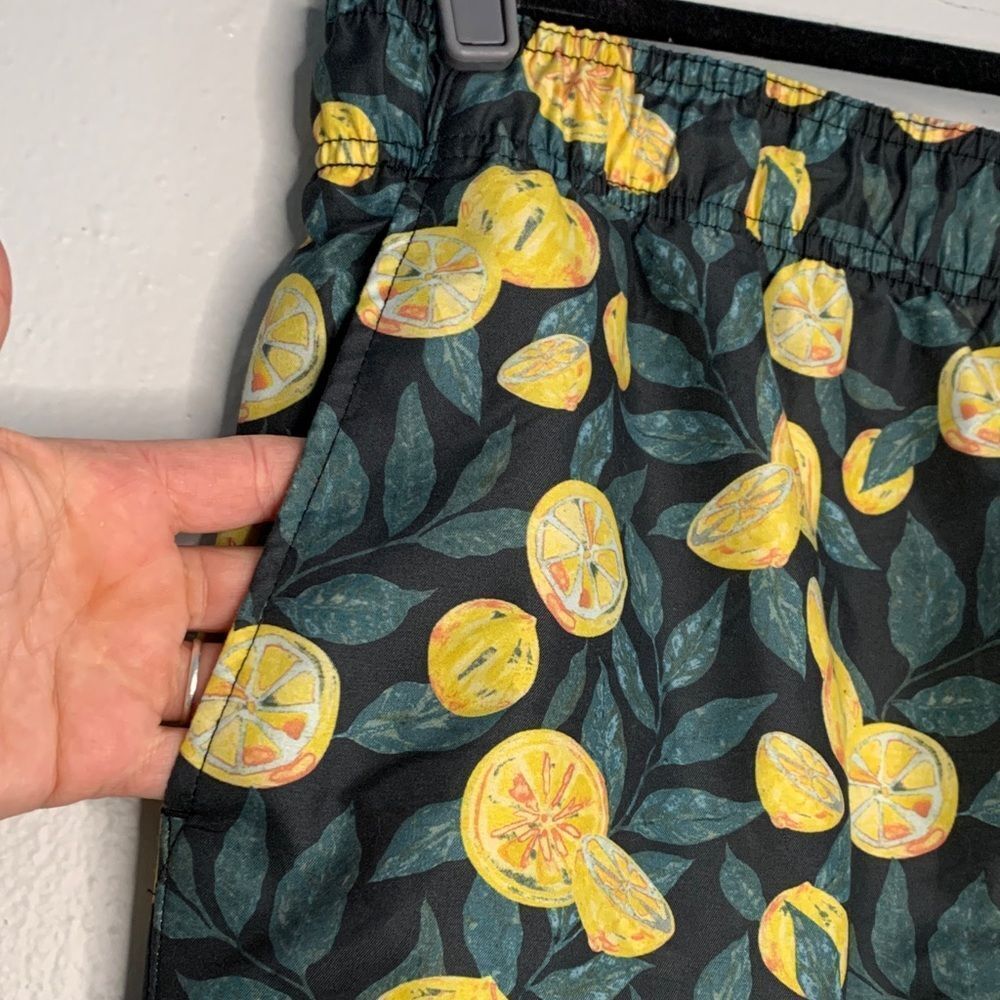Laguna Swim lemon print men’s swim trunks size XL - Picture 5 of 9